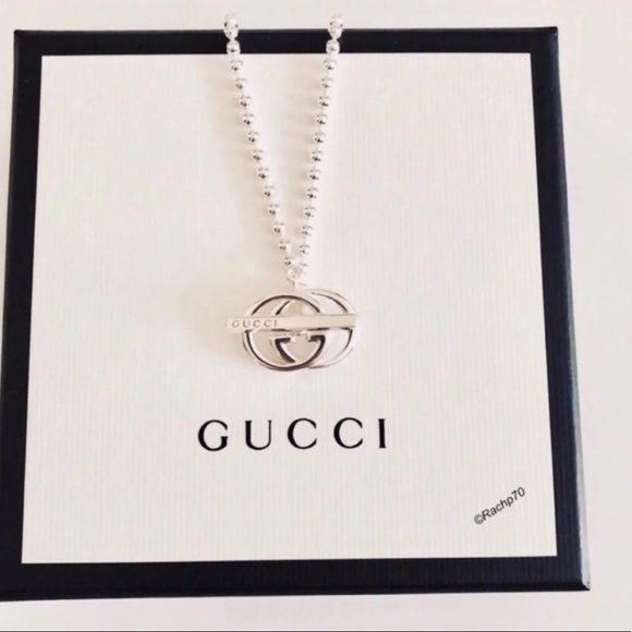 Gucci Jewelry - New Authentic Gucci Britt GG Toggle Necklace 16"